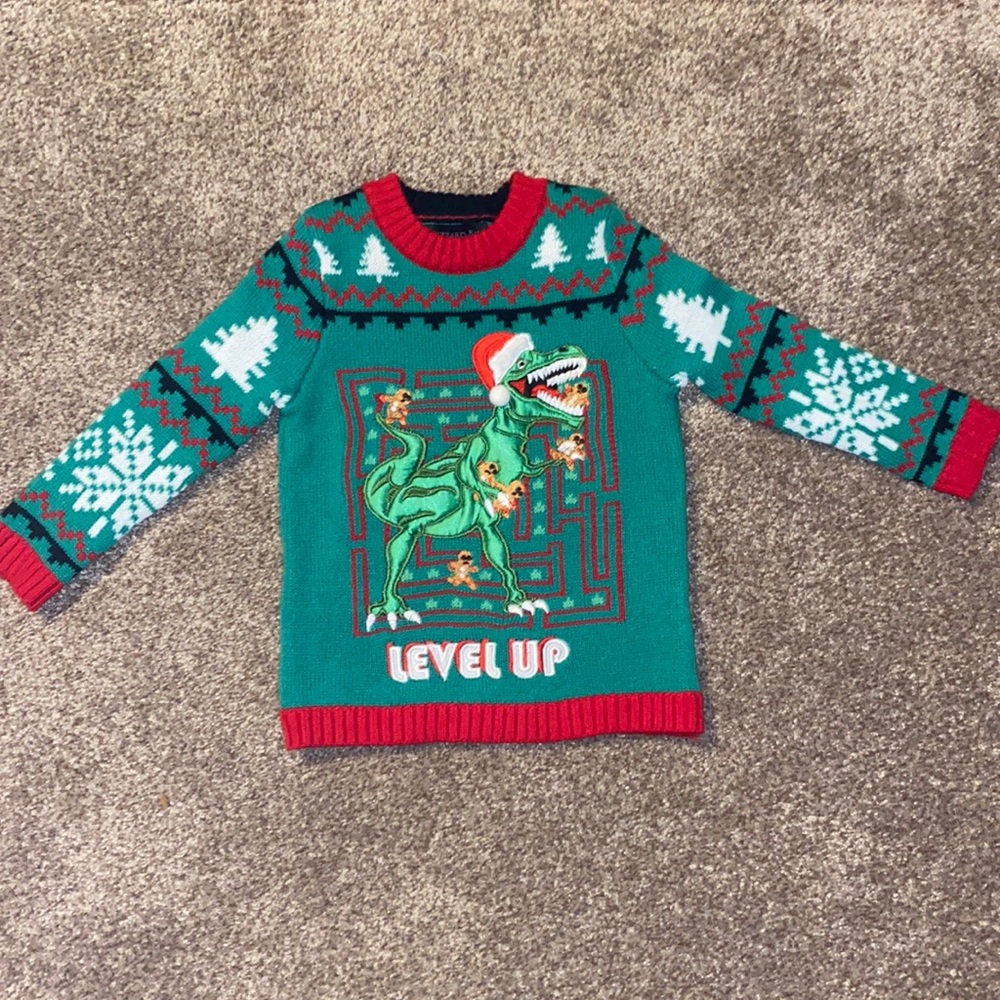 Ugly Christmas Sweater Boys Size 4